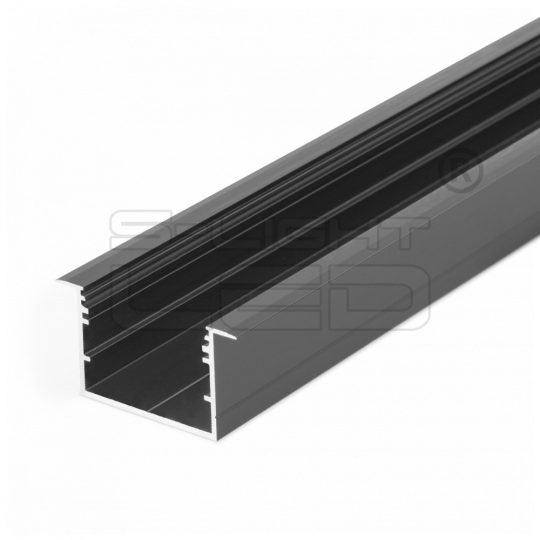 LED profil VARIO30-07 ACDE-9 2000mm fekete
