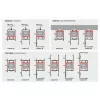 LED profil VARIO30-08 eloxált /power supply profile/ 2000mm