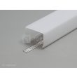 LED profil VARIO E9 click fedél 2000mm opál