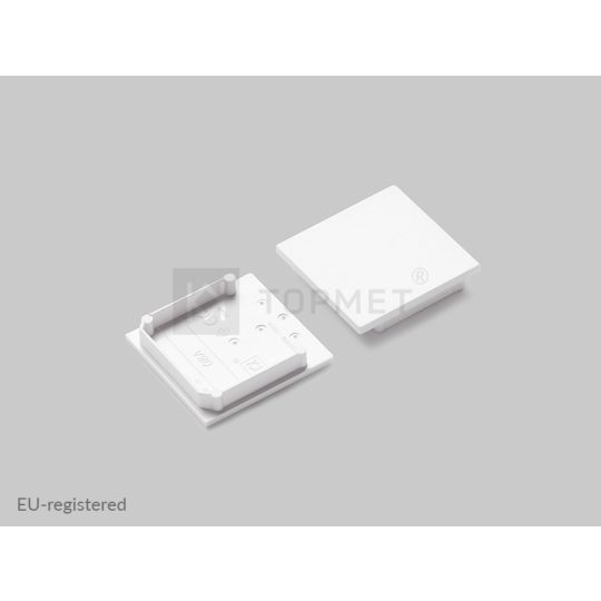 LED profil végzáró VARIO30-08 fehér