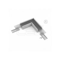   LED profil VARIO30-02 sarokidom síkban forduló 90°-os (eloxált)