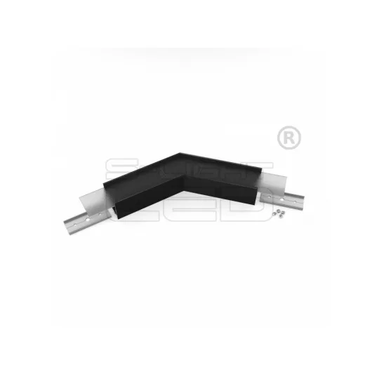 LED profil VARIO30-02 sarokidom síkban forduló 135°-os (fekete)
