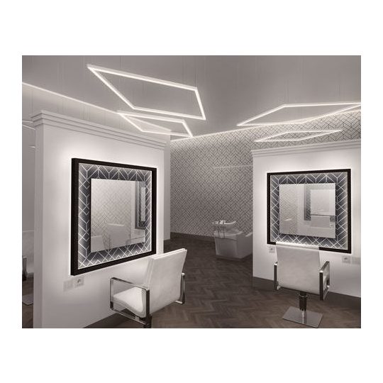 LED profil VARIO30-02 külső sarokidom térben forduló 270°-os (fehér)