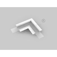   LED profil VARIO30-05 sarokidom síkban forduló 90°-os (fehér)