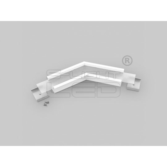 LED profil VARIO30-07 sarokidom síkban forduló 135°-os (fehér)