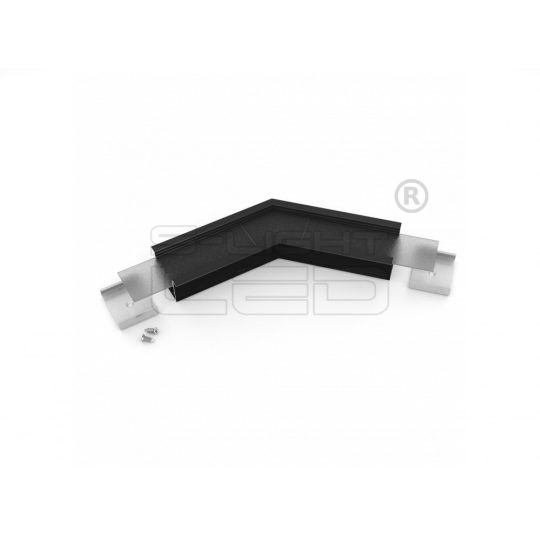 LED profil VARIO30-07 sarokidom síkban forduló 135°-os (fekete)