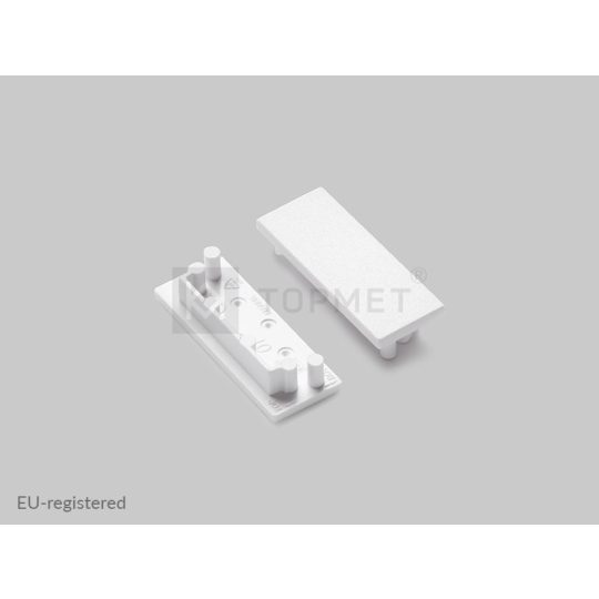 LED profil végzáró VARIO30-01 fehér