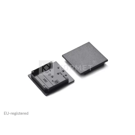 LED profil végzáró VARIO30-08A fekete