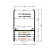 LED profil COMBO30-01 ACDE-9 2000 fehér 