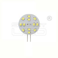 LED G4 2W 6500K 12 SMD oldalsó csatlakozó 30mm