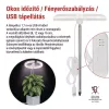 LED növénynevelő lámpa kör z7902