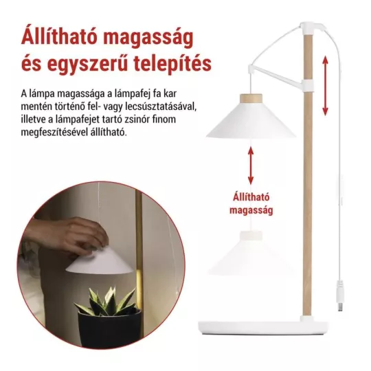 LED növénynevelő lámpa beltéri használatra z7905