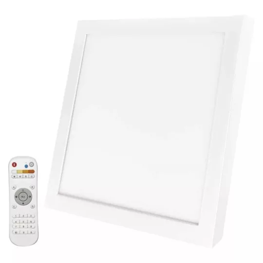 EMOS LED mennyezeti panel RIVI 30x30, 20W, dimm., állítható színhőmérséklet