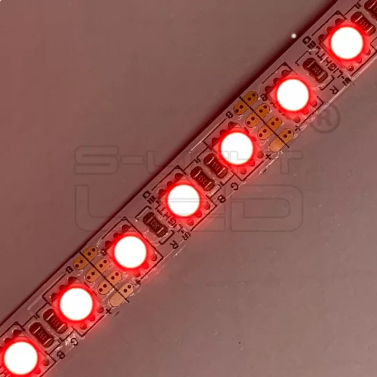 SL-RGB-4040WN120 S-LIGHTLED RGB szalag 120LED/m IP20 beltéri 12V