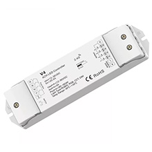 SL-SK V4 RGBW/RGB/CCT 4 csatornás RF vevő LED szalag vezérlésére 4x5A használati útmutató