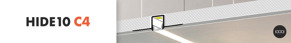 Topmet HIDE10 LED profilok a magyarországi disztribútor kínálatában